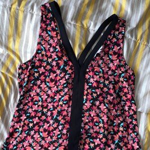 Floral tank shirt